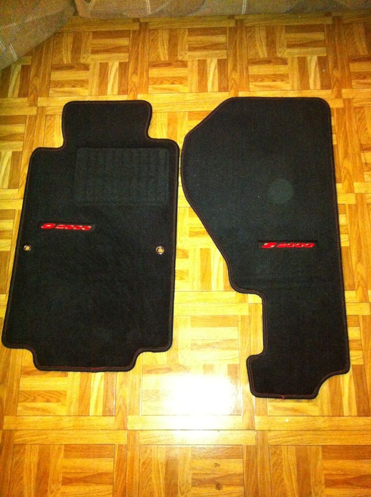 Honda s2000 blue floor mats #3