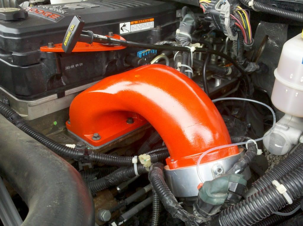 Heater delete and intake manifold install Dodge Cummins Diesel Forum