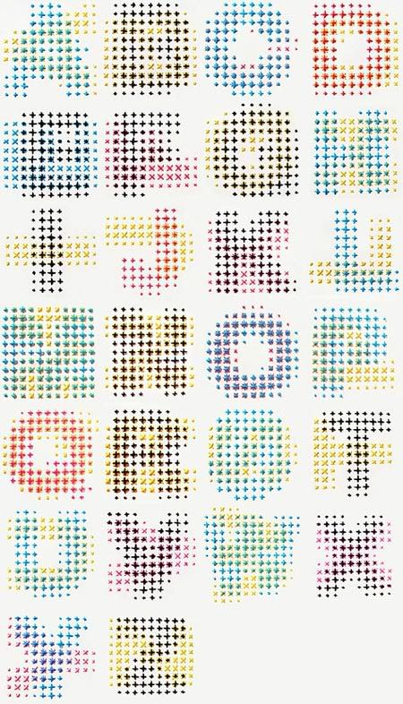 CMYK Alphabet