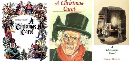 A Christmas Carol Book Cover Design