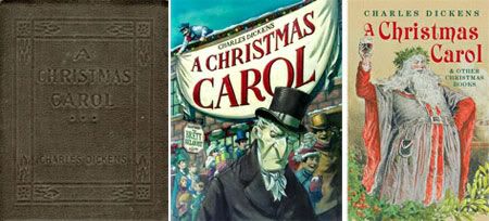 A Christmas Carol Book Cover Design