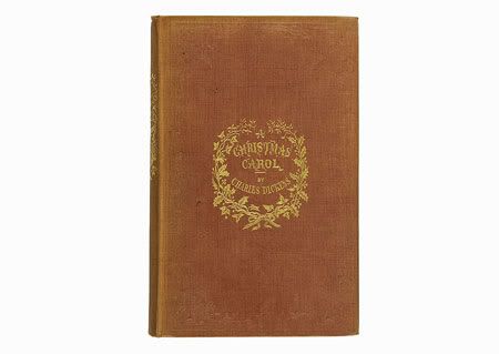 Christmas Carol Book Cover Design