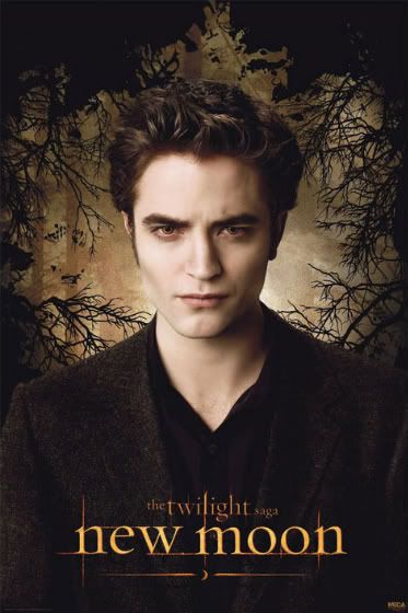 robert pattinson new moon poster. Robert Pattinson as Edward