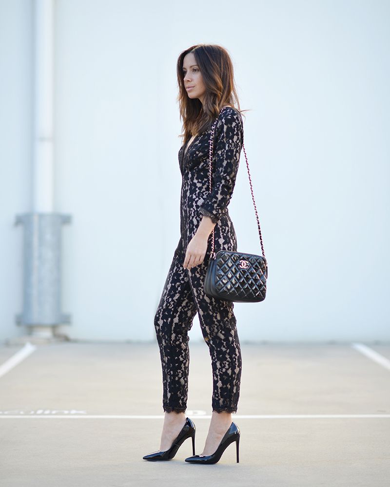 Black Lace Street Style, Revolve on Friend in Fashion, www.friendinfashion.com.au
