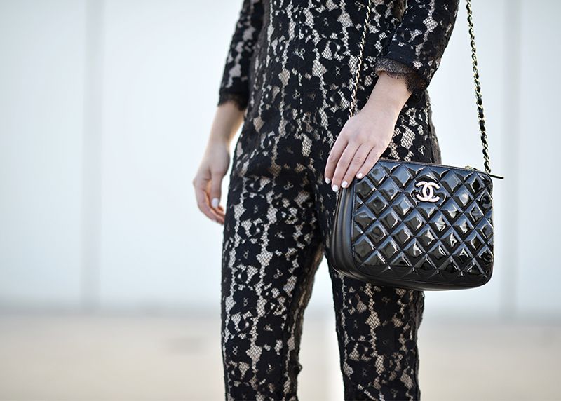 Black Lace Street Style, Revolve on Friend in Fashion, www.friendinfashion.com.au