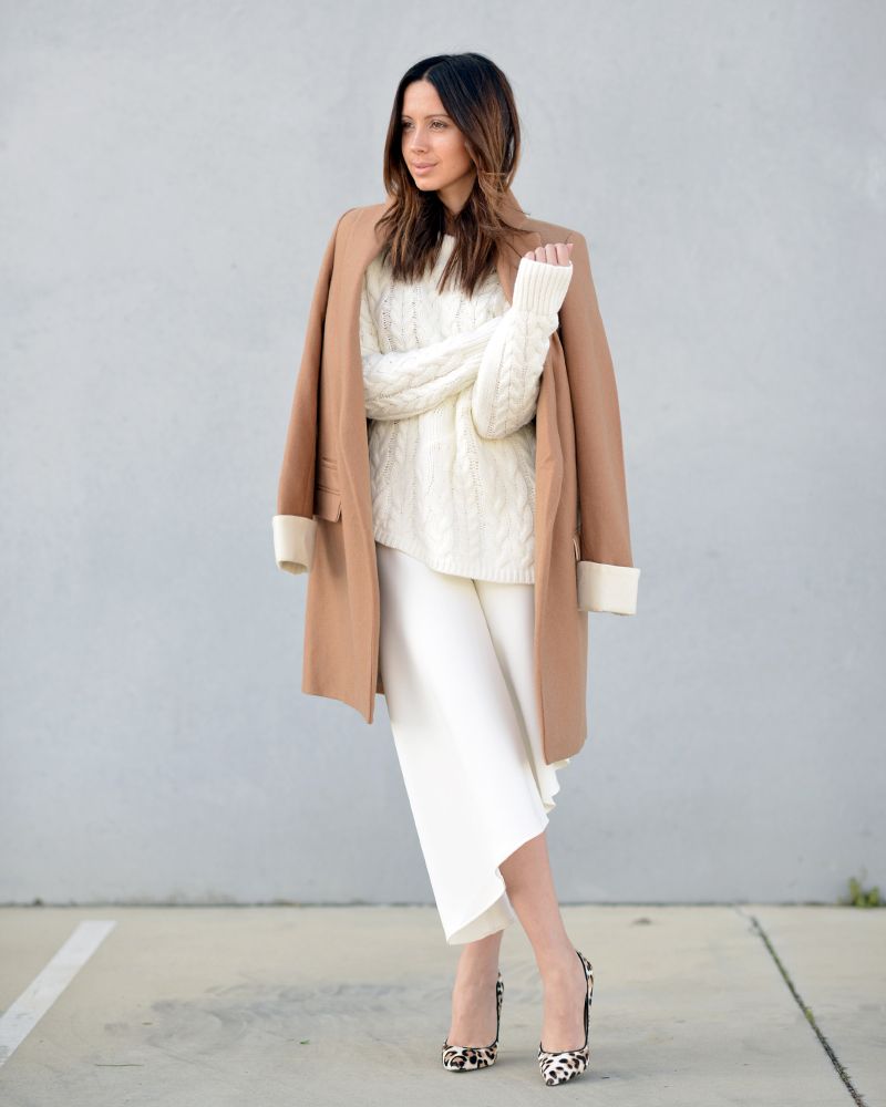 Winter Street Style, Winter Whites, Camel Coat on Friend in Fashion, www.friendinfashion.com.au