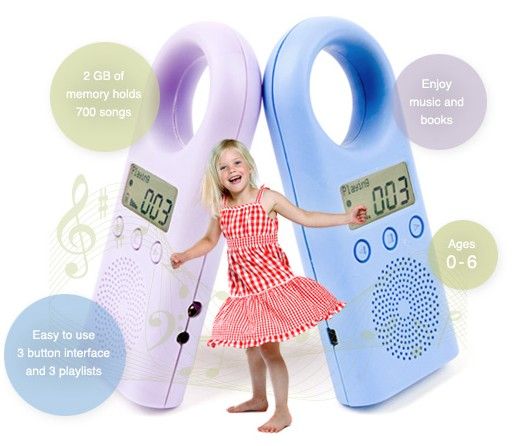 ... The Music Device Sweet Pea 3 is a MP3 for kids that is available now