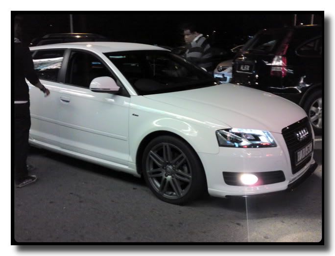 Audi A3 White 2010. Audi A3 S Line White.