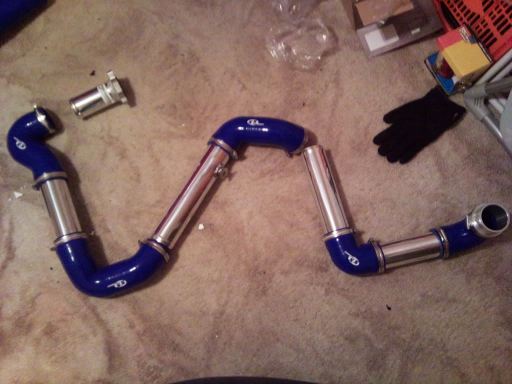 (PD150) Cleaning Out The Inlet Manifold And Intercooler And Refit With