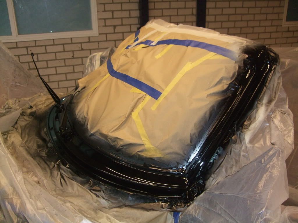 Frame voorruit opknappen Classic Caab Saabforum.nl