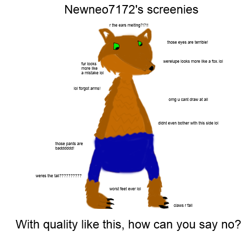Newneo7172's screenies. They're good. Really.