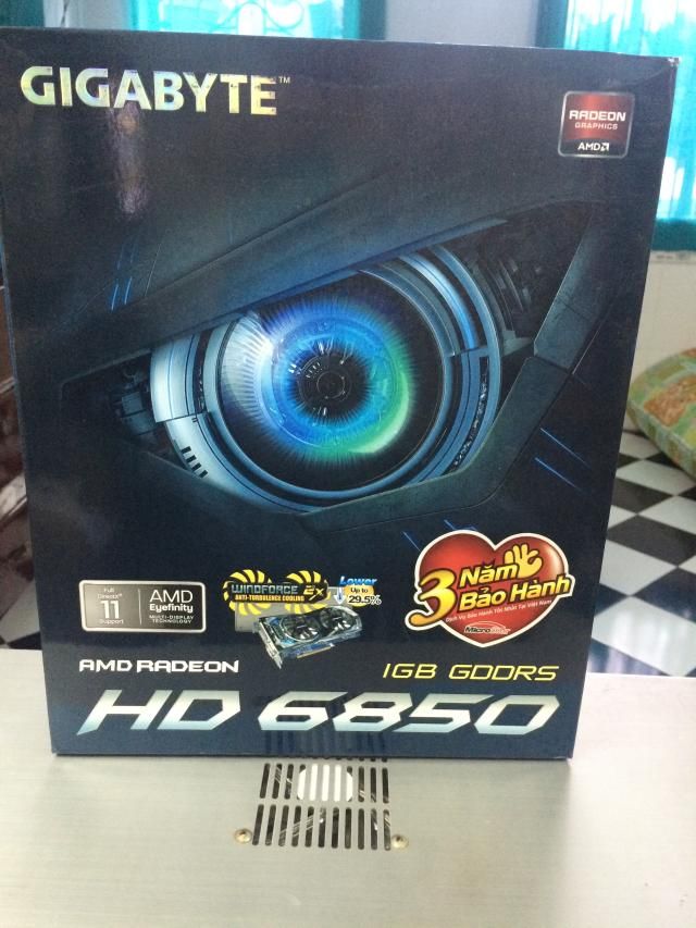 Case Lian Li (full nhôm ) VGA Gigabite 6850 (1Gb ,256bit ,GDDR 5)giá rẻ như cho , - 10