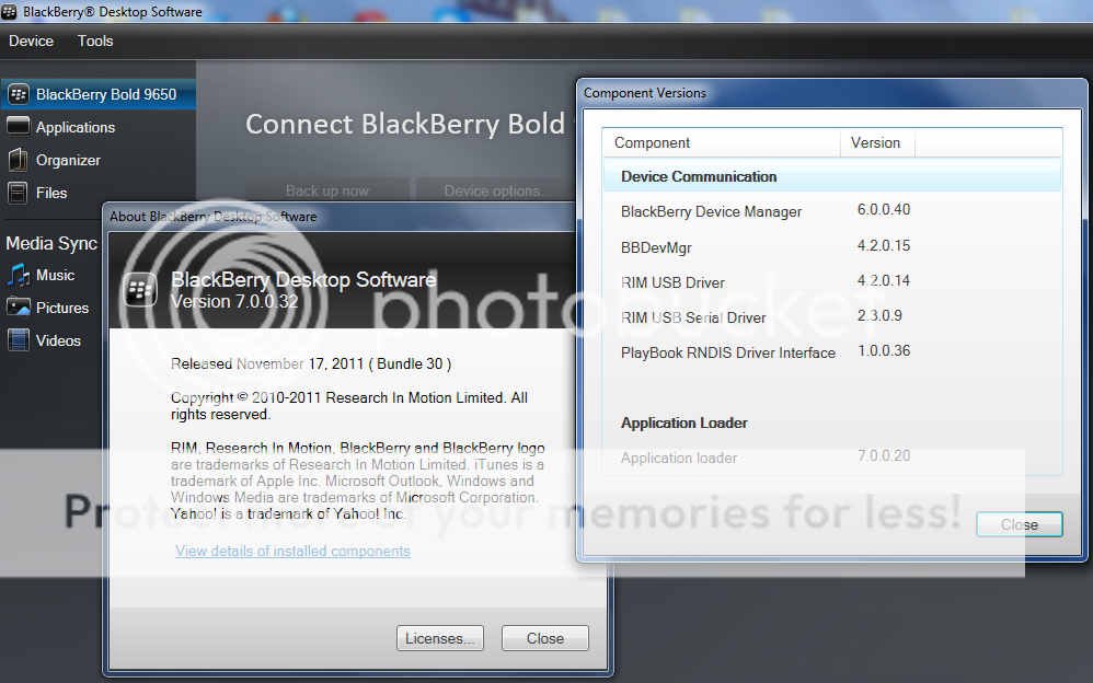 telecharger blackberry desktop manager pour mac